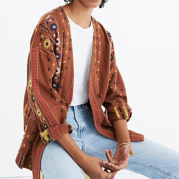 Madewell Jackets & Blazers - ***SOLD***MADEWELL - NWT Kimono Shirttail Jacket